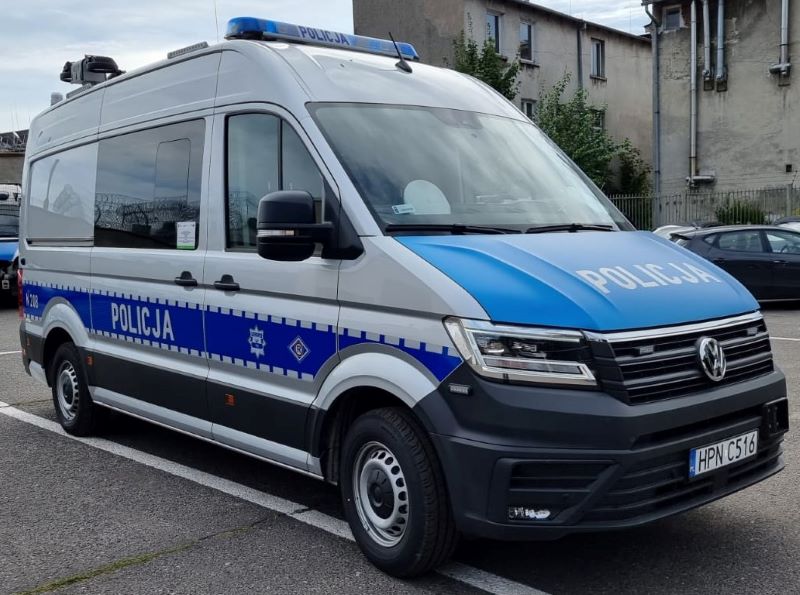 Nowy radiow&oacute;z gdyńskiej policji, fot. Komenda Miejska Policji w Gdyni
