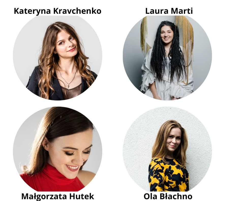 Zdjęcia finalistek konkursu o Grand Prix Ladies' Jazz Festivalu // materiały prasowe