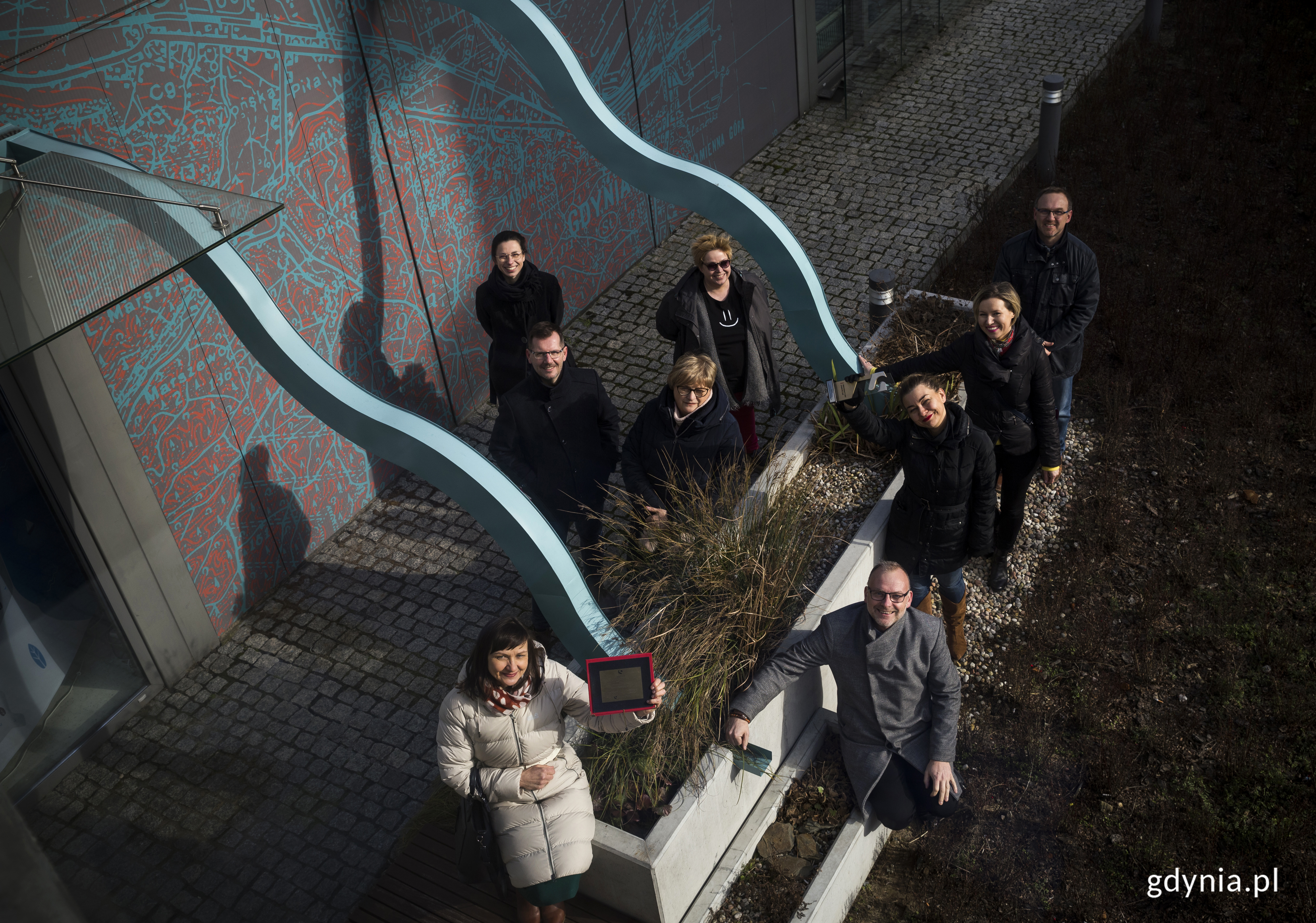 Nagrodzony Gdyński Ogr&oacute;d Deszczowy. fot. Przemysław Kozłowski