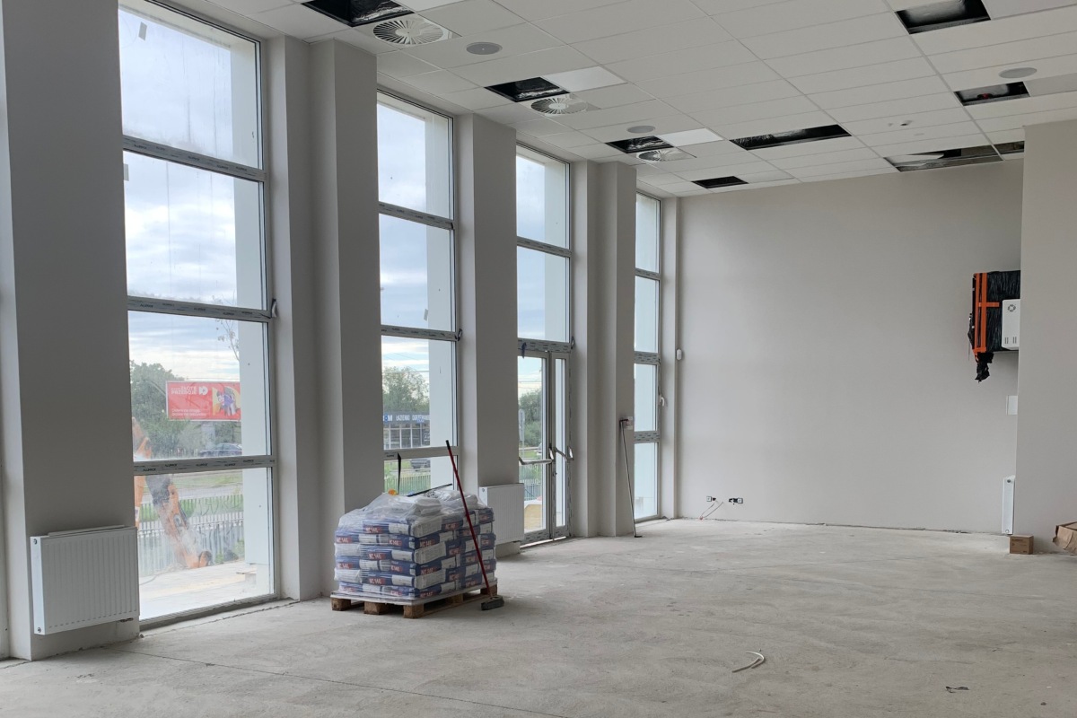 Trwa budowa hali sportowej przy ul. Morskiej (fot. Dorota Matejczyk)