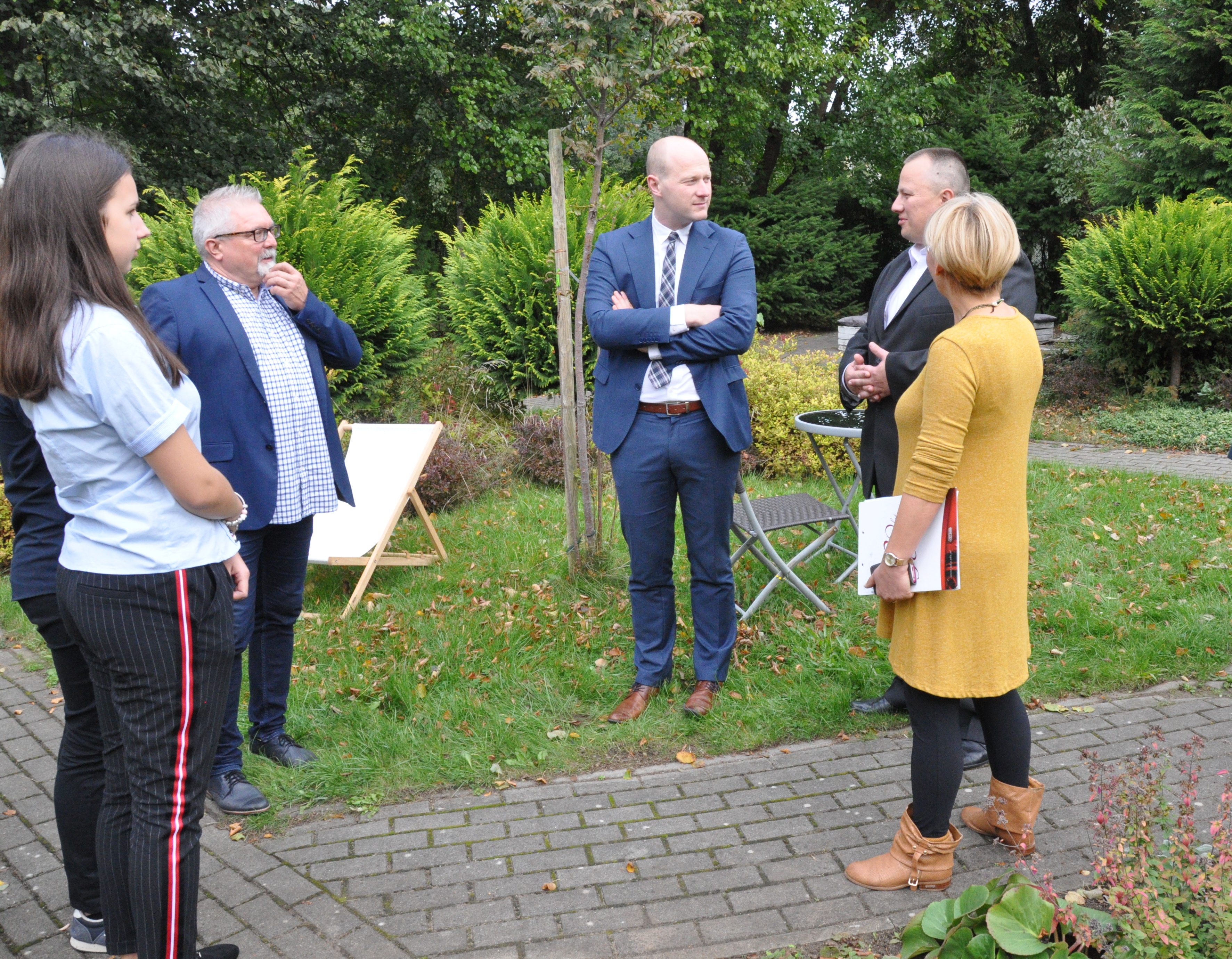 Gdyńską SP 10 odwiedził Bartosz Bartoszewicz, wiceprezydent Gdyni ds. jakości życia, fot. gdynia.pl