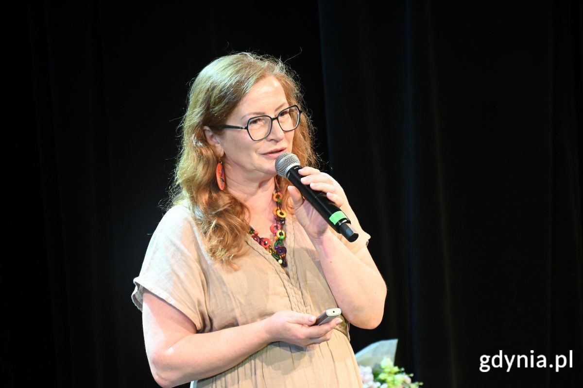 Natalia Gromow, dyrektor Biblioteki Gdynia.