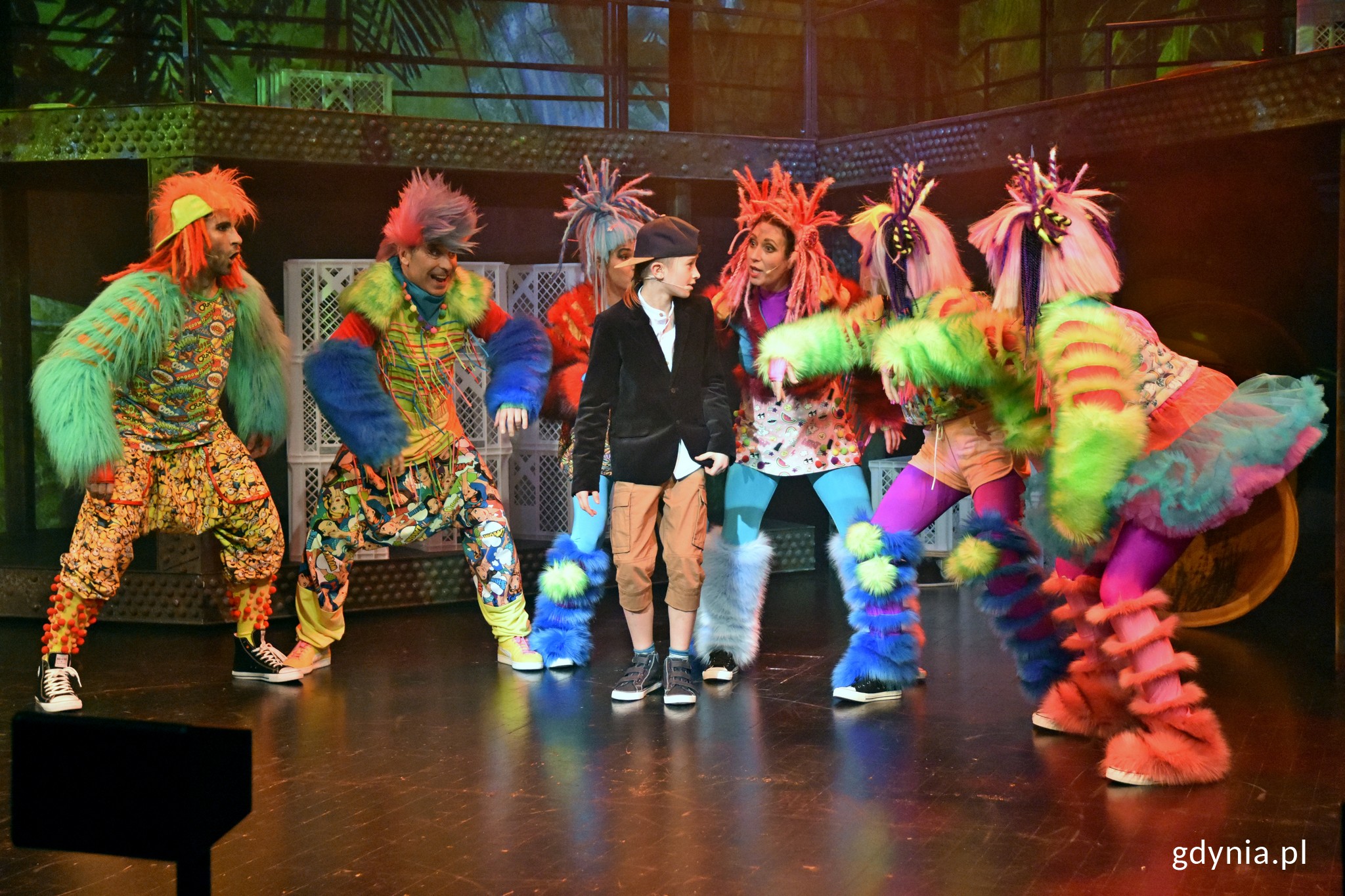 W Teatrze Muzycznym w Gdyni trwają przygotowania do premiery &bdquo;Księgi dżungli&rdquo; // fot. Magdalena Czernek