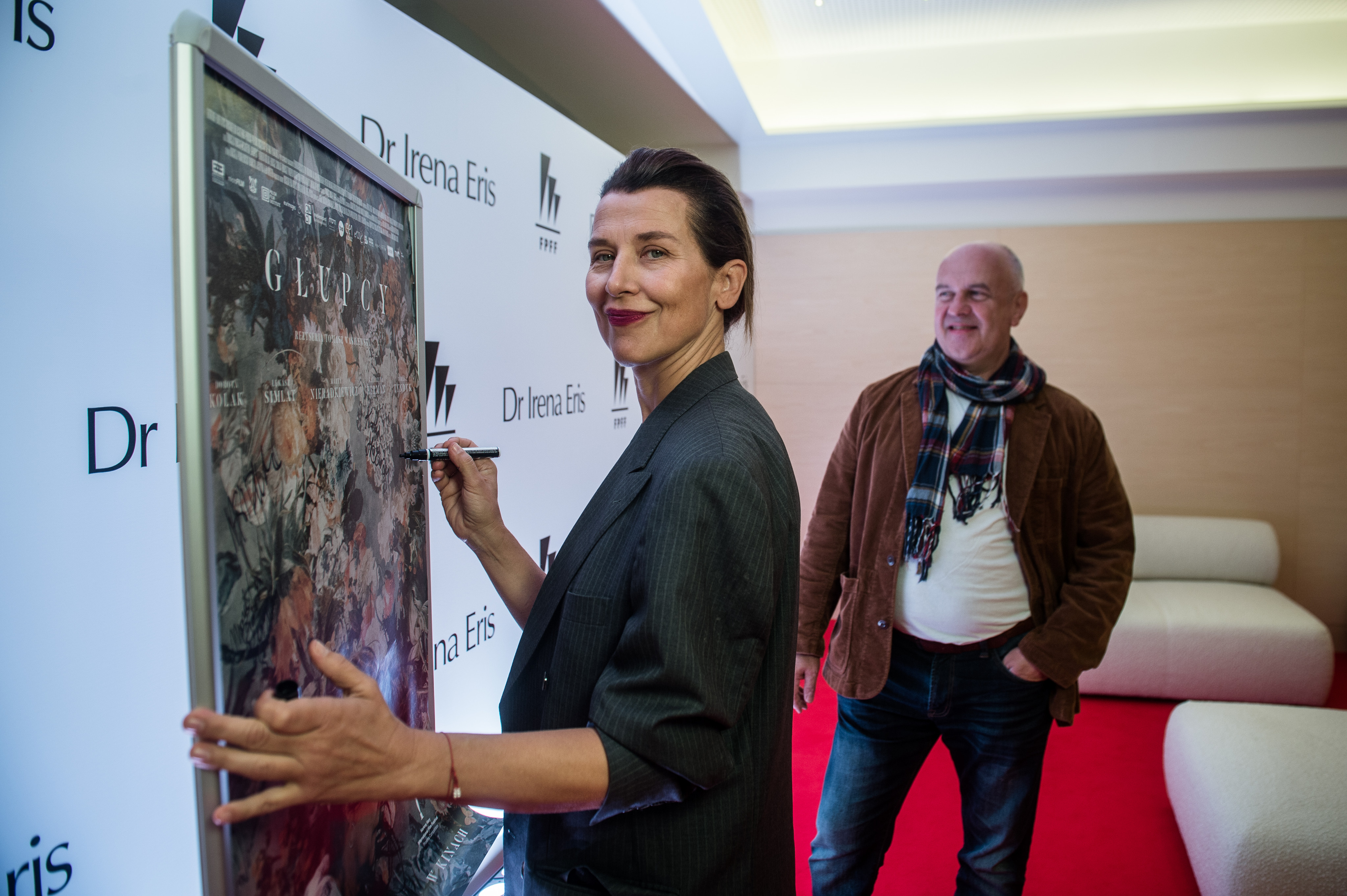 Plakat filmu &bdquo;Głupcy&rdquo; z 47. FPFF w Gdyni, fot. Anna Bobrowska / FPFF