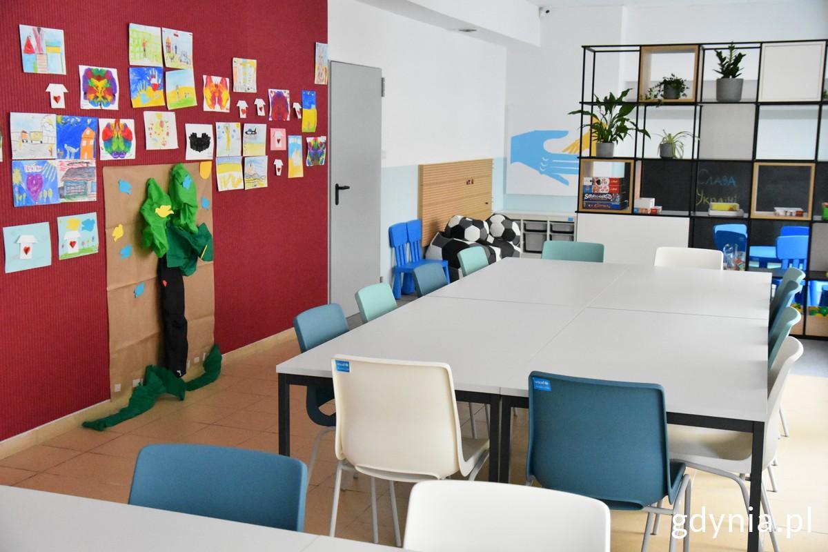 Wnętrze Spilno - miejsca wsparcia i integracji dla os&oacute;b z doświadczeniem uchodźczym i punkt integracji dla mieszkańc&oacute;w