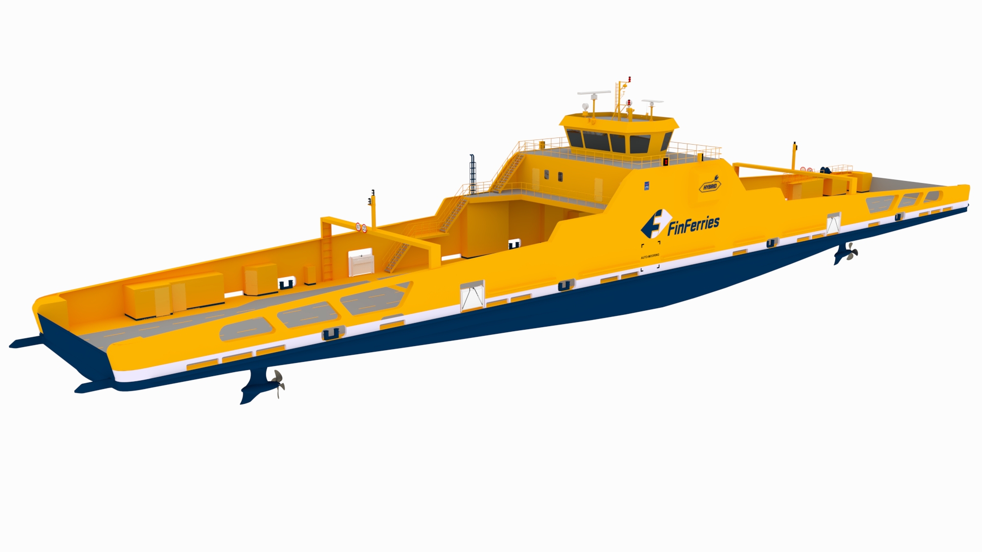 Projekt nowego promu, mat. prasowe