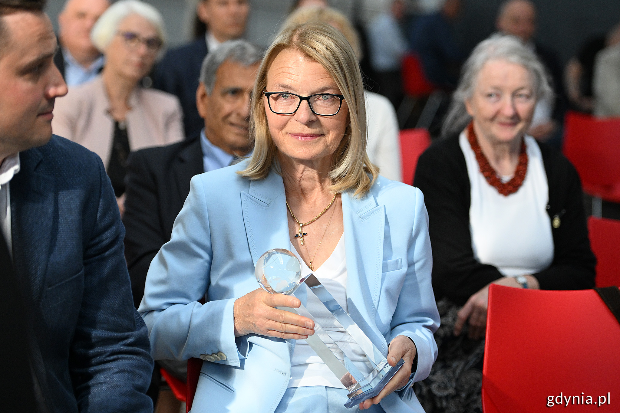 Maria Aleksandra Radożycka-Paoletti, laureatka w kategorii &bdquo;Dziennikarz medium polonijnego&rdquo;