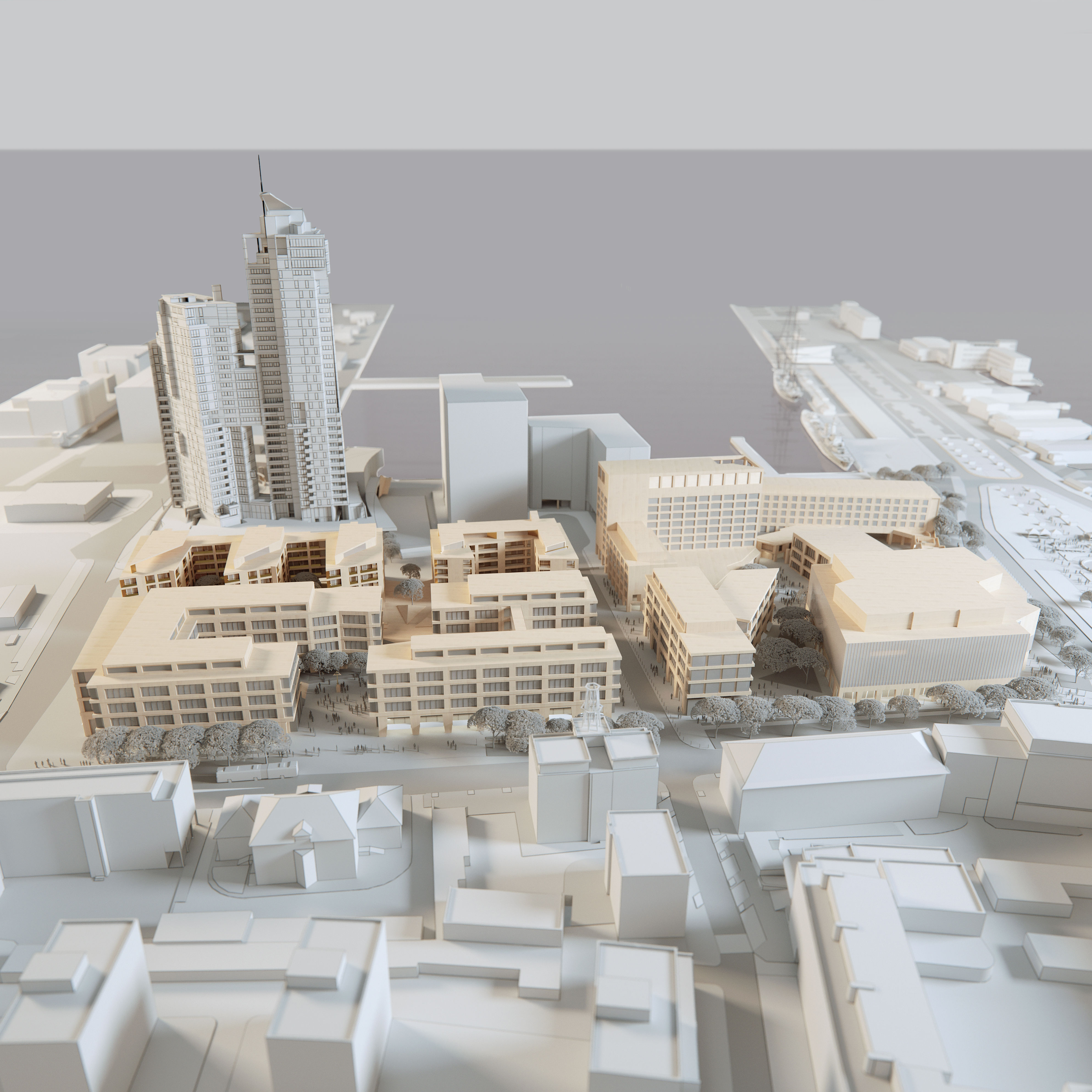 Wizualizacje Gdynia Waterfront, źr&oacute;dło: Vastint Poland