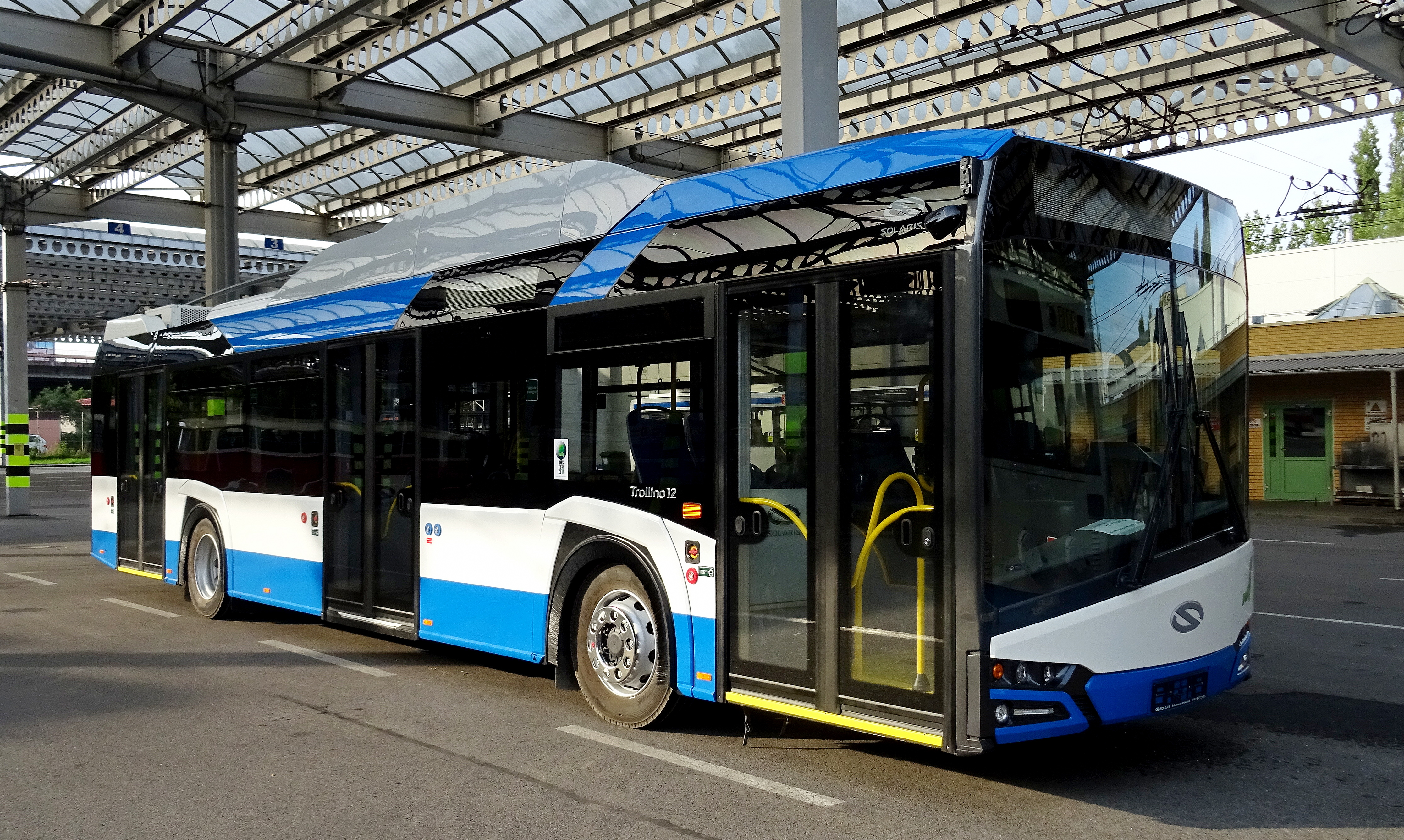Nowy Solaris Trollino 12 czwartej generacji, kt&oacute;ry w październiku pojawi się na gdyńskich ulicach, fot. Marcin Gromadzki
