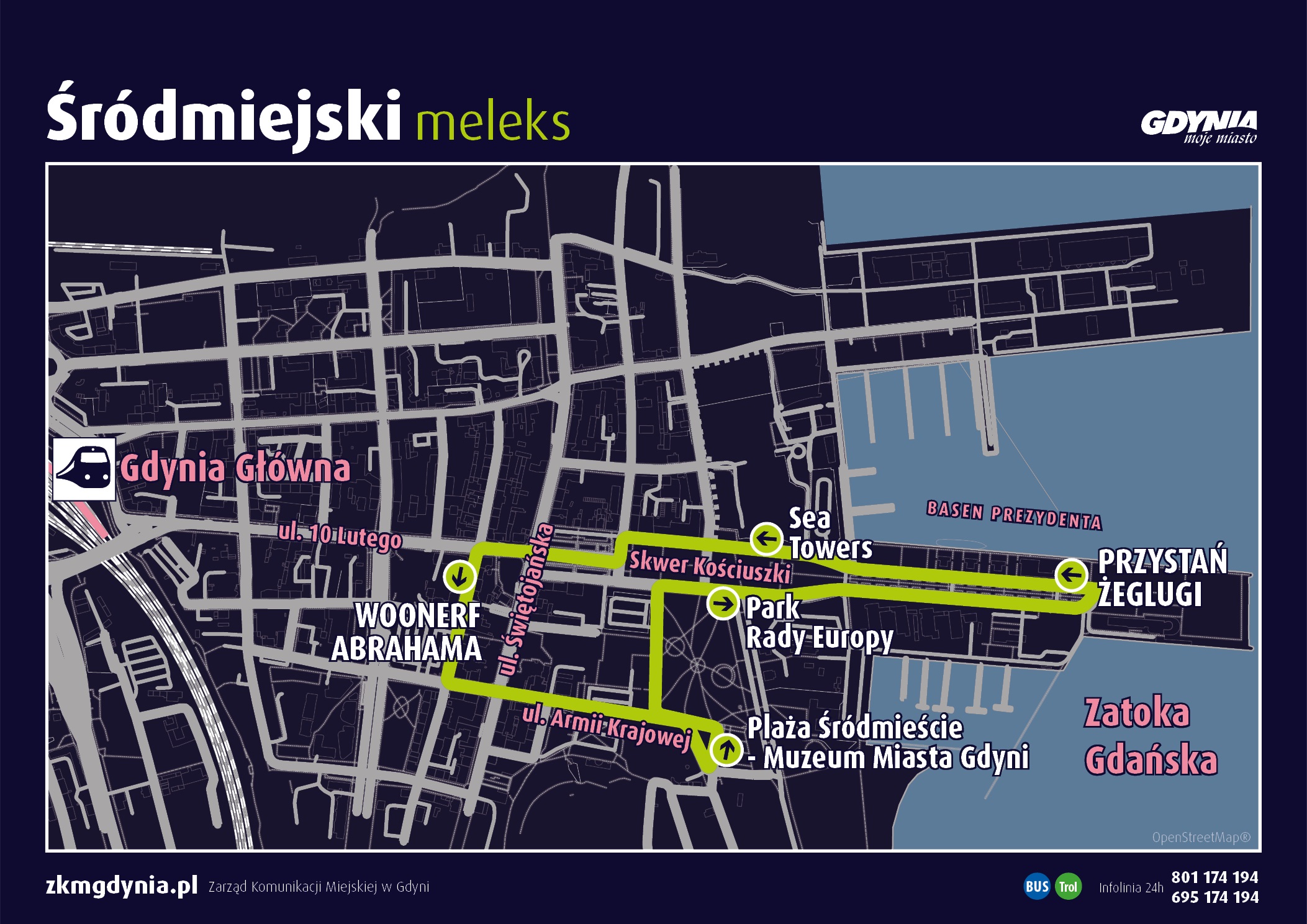 meleks mapa śr&oacute;dmieście