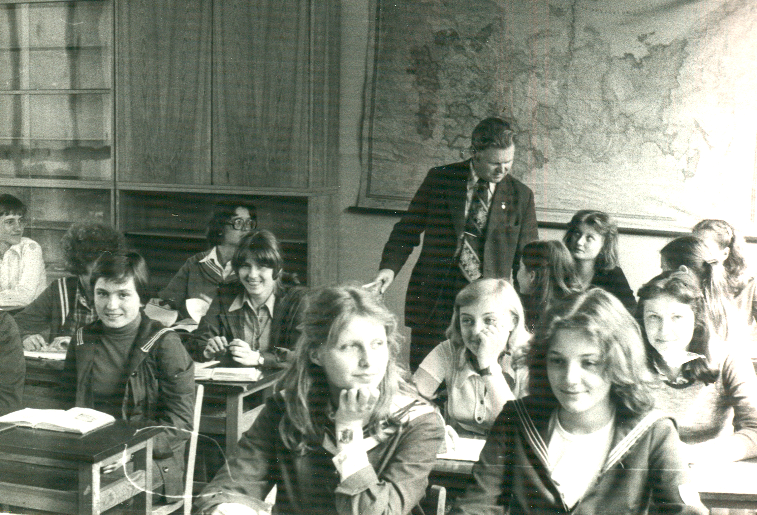 Lekcja jęz. rosyjskiego z prof. Dudko, 1978 rok 