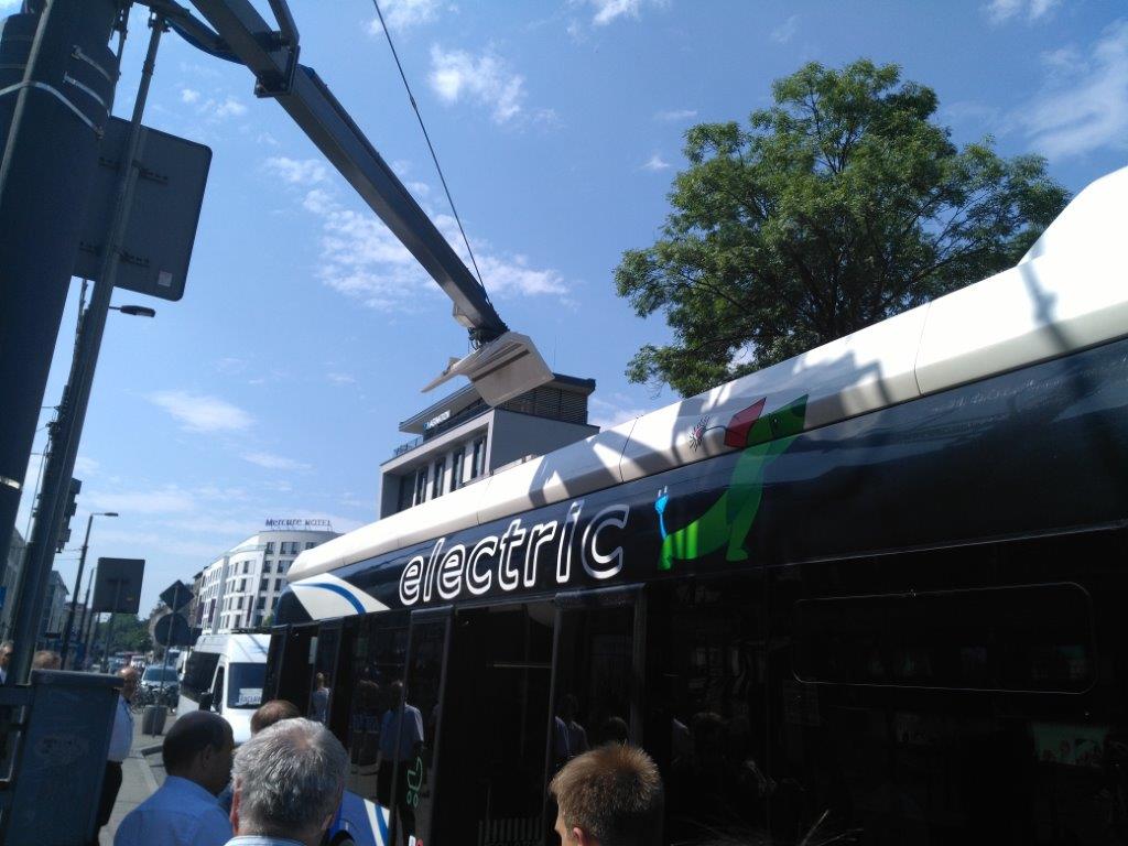Jeden z autobus&oacute;w taboru w Krakowie, fot. Lech Żurek