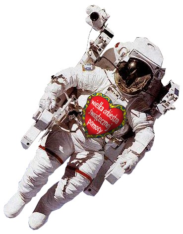 WOŚP 15 - kosmonauta naprawdę ppi
