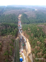 Trasa Kwiatkowskiego z lotu, marzec 2007