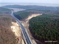 Trasa Kwiatkowskiego z lotu, marzec 2007