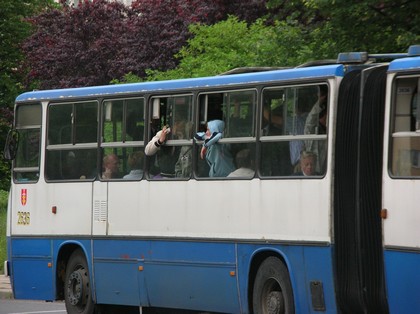 zakończenie eksploatacji Ikarusa, 150 rusza w ostatni kurs, foto: Dorota Nelke (poziom)