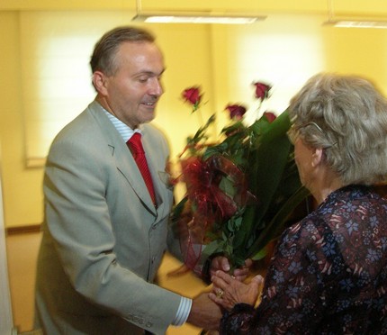 Jubilatka stulatka u Prezydenta - fot. Dorota Nelke - 2