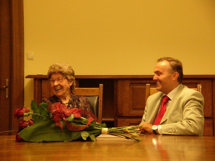 Jubilatka stulatka u Prezydenta - fot. Dorota Nelke - 4