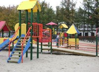 Plac zabaw na plaży - fot. Małgorzata Omachel-Kwidzińska