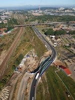 Rozbudowa ul. Janka Wiśniewskiego - wrzesień 2007