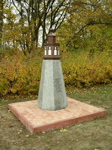 latarnia na Oksywiu - foto: Tomasz Strug (zbliżenie)