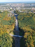 Trasa Kwiatkowskiego z lotu - październik 2007, foto: Kacper Kowalski
