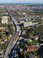 Trasa Kwiatkowskiego z lotu - październik 2007, foto: Kacper Kowalski