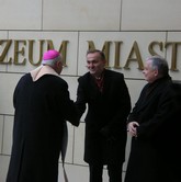 otwarcie Muzeum Miasta Gdyni - metropolita gdański z prezydentami, foto: Dorota Nelke