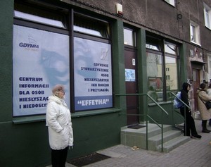 lokal Centrum Informacji dla Osób Niesłyszących i Niedosłyszących, foto: Dorota Nelke
