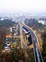 Budowa Trasy Kwiatkowskiego - Grudzień 2007 foto: Kacper Kowalski