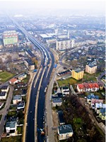 Budowa Trasy Kwiatkowskiego - Grudzień 2007 foto: Kacper Kowalski