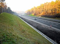 Budowa Trasy Kwiatkowskiego - Grudzień 2007 foto: Kacper Kowalski