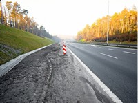 Budowa Trasy Kwiatkowskiego - Grudzień 2007 foto: Kacper Kowalski