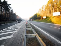 Budowa Trasy Kwiatkowskiego - Grudzień 2007 foto: Kacper Kowalski