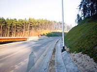 Budowa Trasy Kwiatkowskiego - Grudzień 2007 foto: Kacper Kowalski