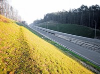 Budowa Trasy Kwiatkowskiego - Grudzień 2007 foto: Kacper Kowalski