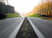 Budowa Trasy Kwiatkowskiego - Grudzień 2007 foto: Kacper Kowalski