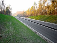 Budowa Trasy Kwiatkowskiego - Grudzień 2007 foto: Kacper Kowalski