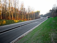 Budowa Trasy Kwiatkowskiego - Grudzień 2007 foto: Kacper Kowalski