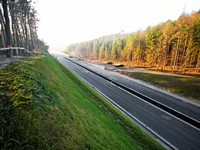 Budowa Trasy Kwiatkowskiego - Grudzień 2007 foto: Kacper Kowalski