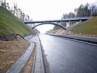 Budowa trasy Kwiatkowskiego - styczeń 2008