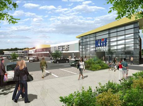 Rozbudowa Trójmiejskiego Centrum Handlowego Klif - wizualizacja 2