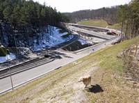 Trasa Kwiatkowskiego - marzec 2008, foto: Kacper Kowalski