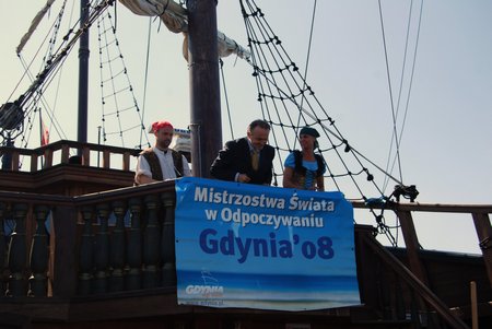 Prezydent Gdyni ujawnia hasło ampanii Mistrzostwa Świata w Odpoczywaniu, foto: Dorota Nelke