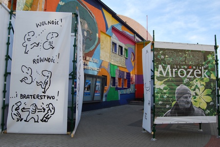 Festiwal Polskich Sztuk Współczesnych R@port - wystawa Mrożka, foto: Dorota Nelke