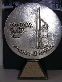 Statuetka 200 Budowa Roku 2007