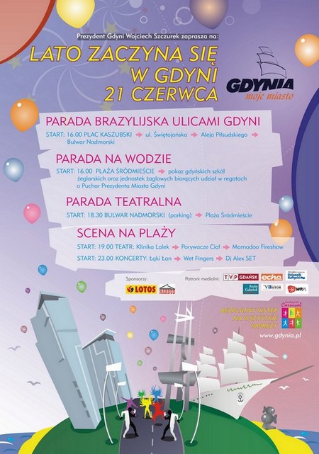 Świętojańska Carnival - plakat