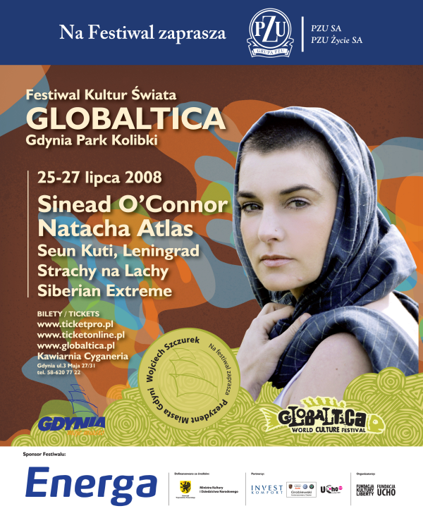 Globaltica- koncert w kolibkach- plakat