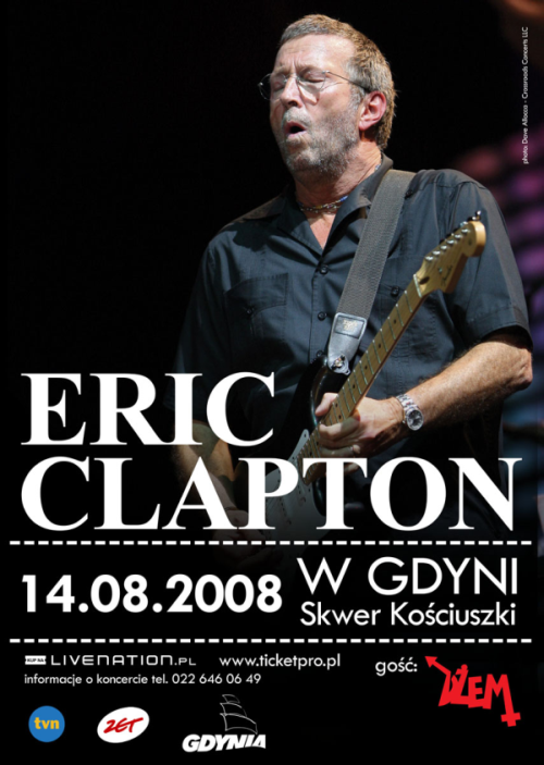 Eric Clapton- plakat