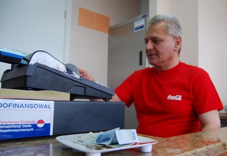 otwarcie baru mlecznego - kasa, fot.: Dorota Nelke